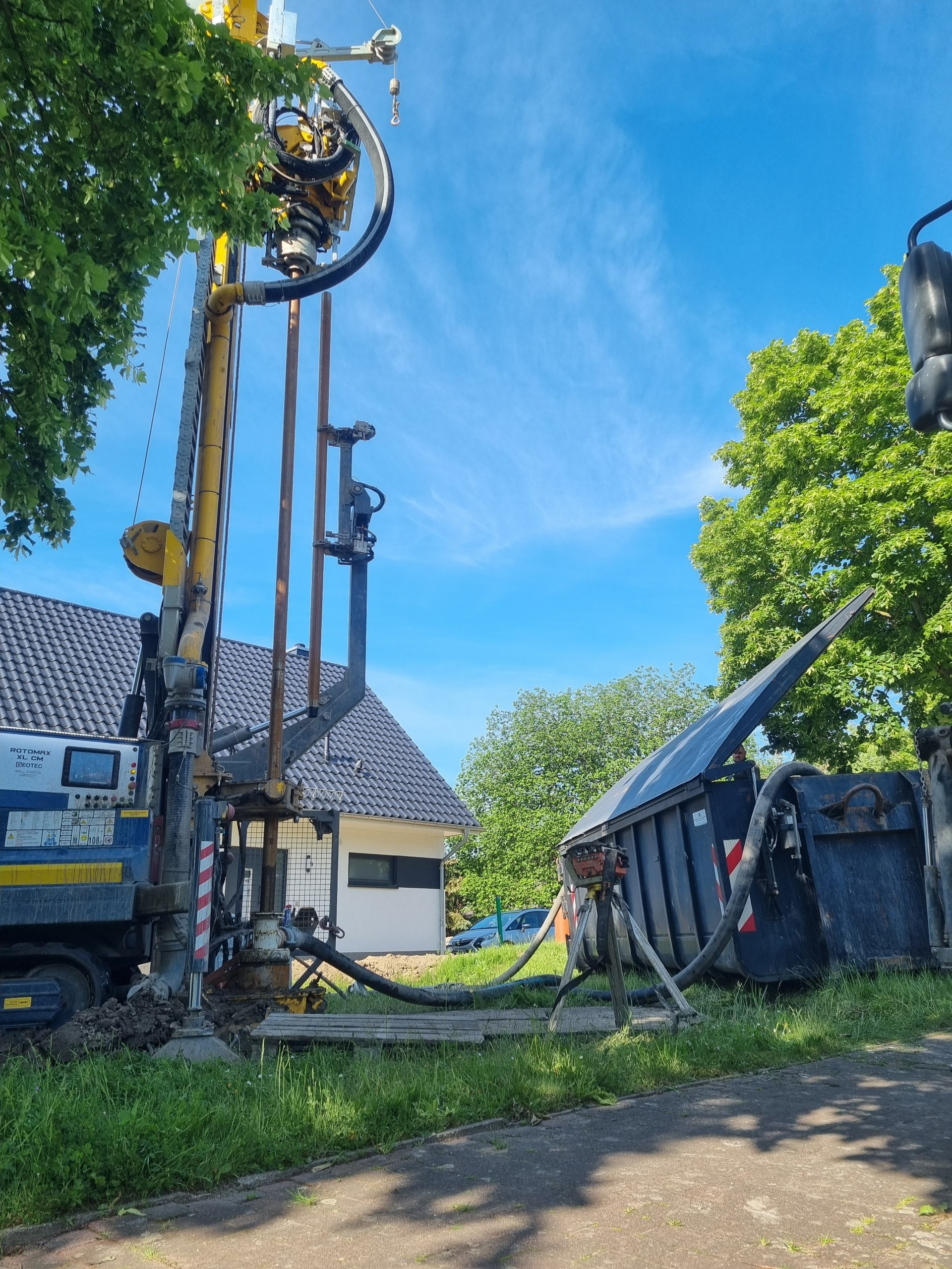 Löschwasser­versorgung Brunnenbohrung
